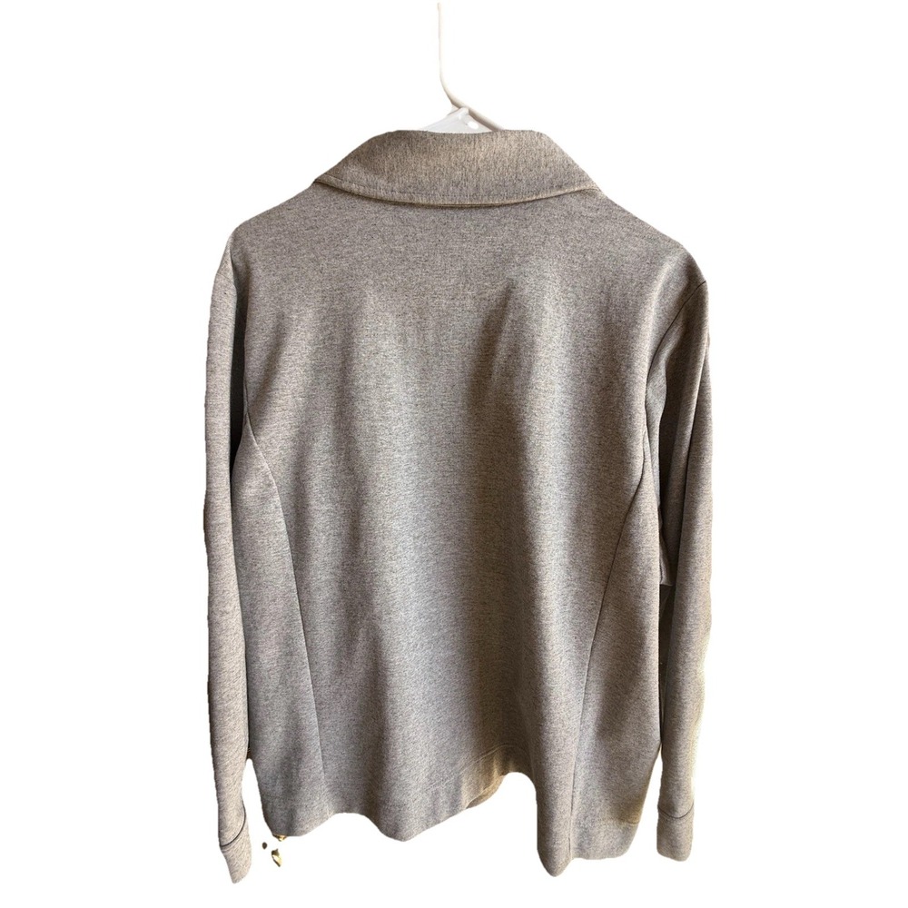 Cathy Daniel's Full Zip Sweatshirt With Sparkle Size 1X -see Photos - Picture 2 of 14
